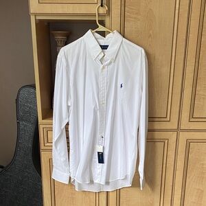 Polo by Ralph Lauren Classic White Button Down Shirt